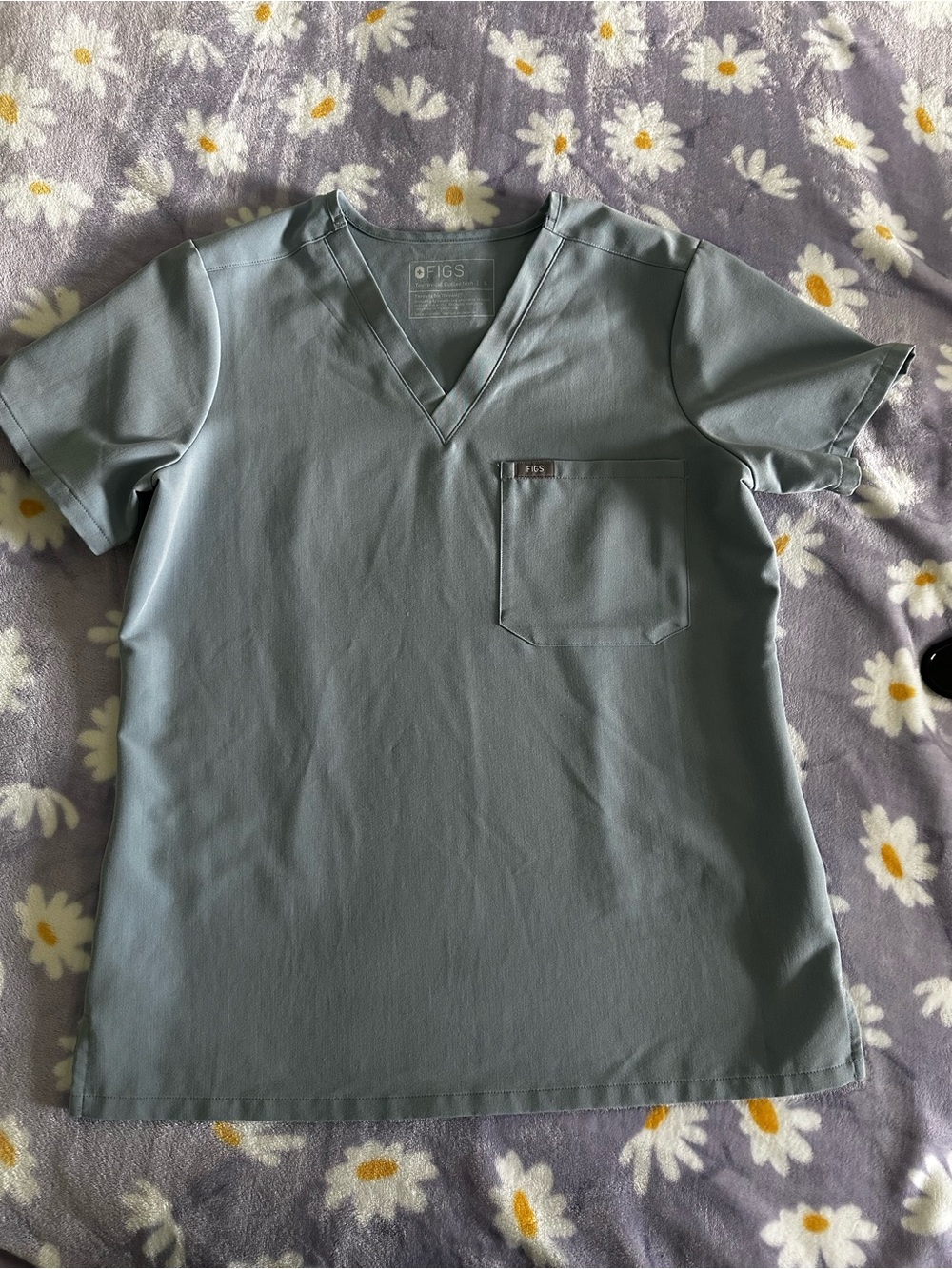 Women's Dusty Blue Catarina -
One-Pocket Scrub Top™
S - Dusty Blue - Regular